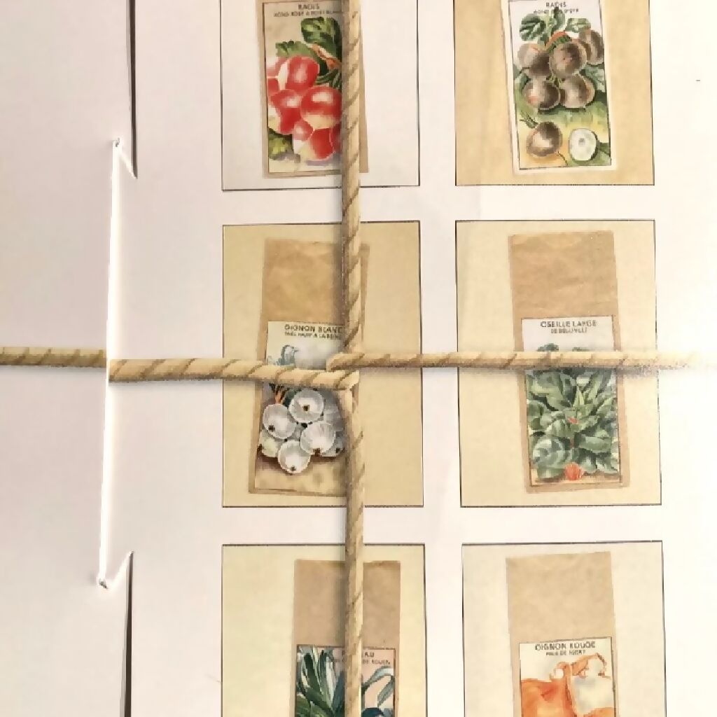 French Seed Packet Postcard Set | Country Living Marketplace