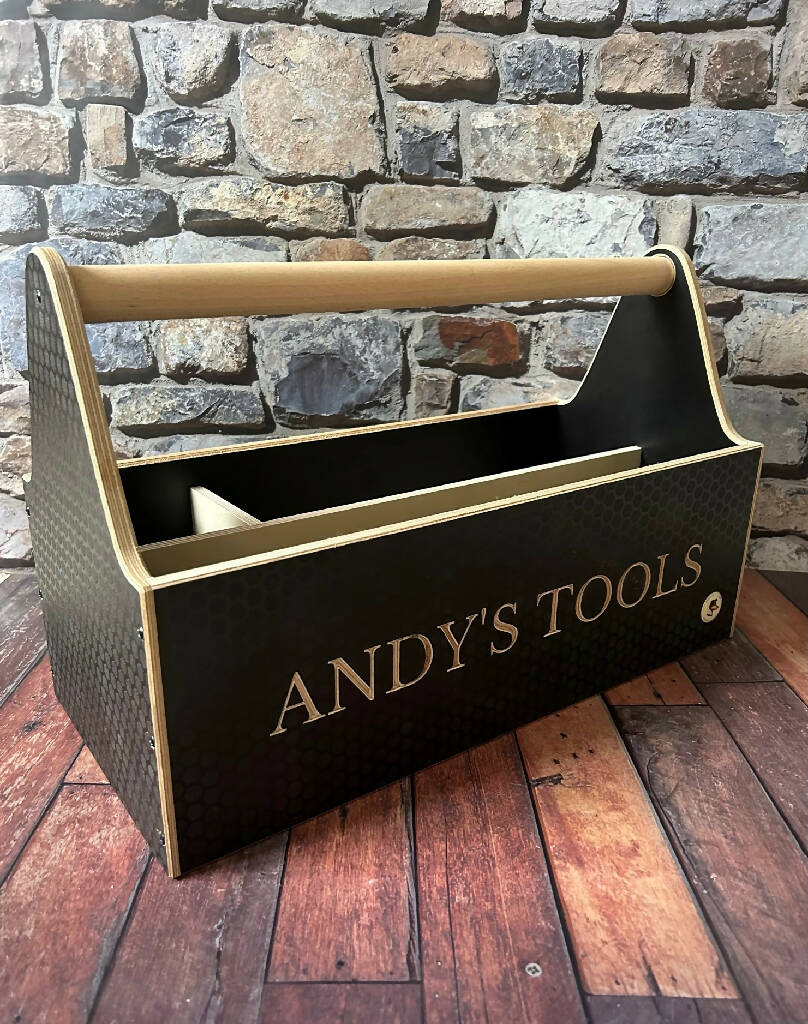 Wooden Engraved Tool Box Country Living Marketplace
