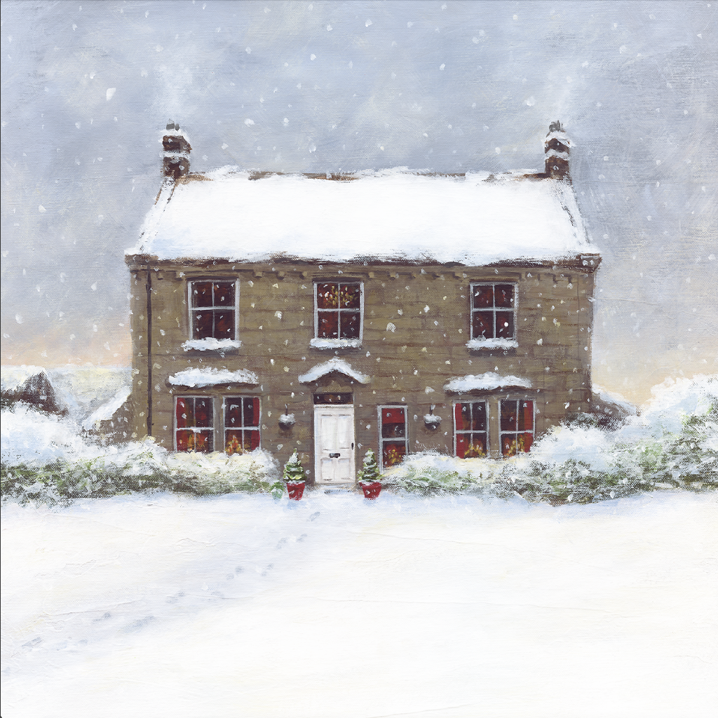 Christmas Cottage - Christmas Card Pack | Country Living Marketplace