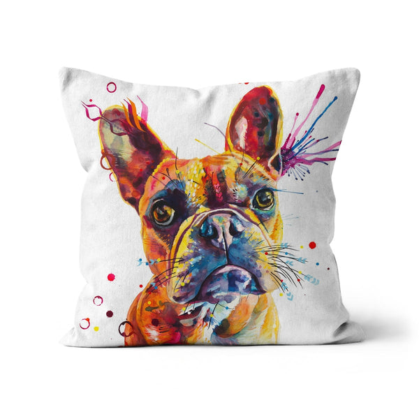 Stella the Frenchie (French Bulldog) Cushion