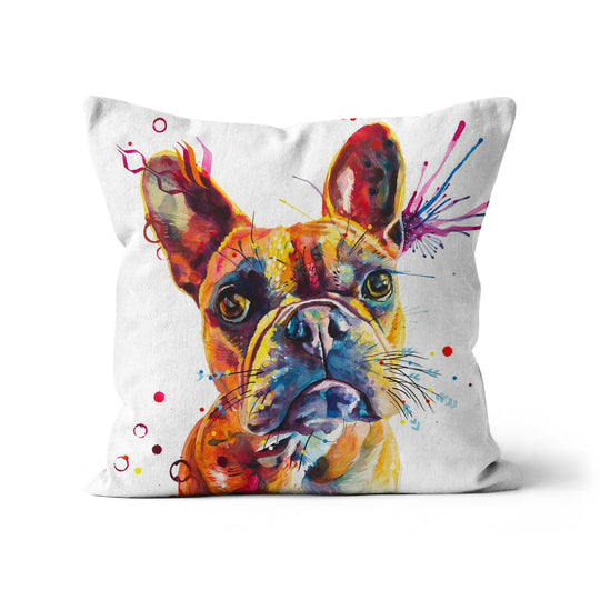 Stella the Frenchie (French Bulldog) Cushion