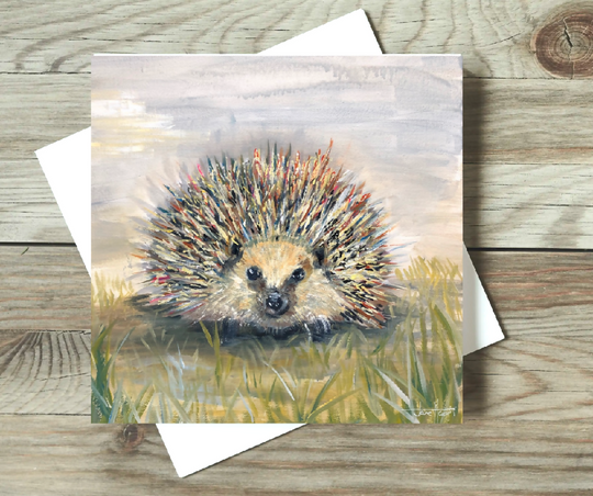 Hedgehog Card | Birthday or Blank