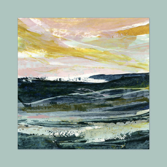 'Serene Skies’ Seascape Art Print