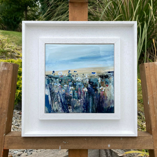 'Wild Flowers' | Framed Scottish Highlands Bothy Wall Art