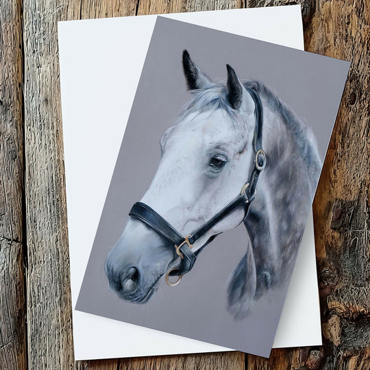 The Beautiful Grey - Greeting Card