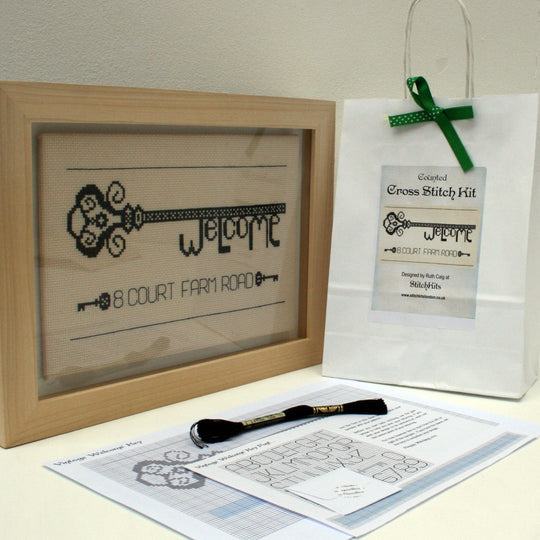 'Welcome' Cross Stitch Kit