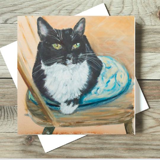 Lucy Cat Greeting Card