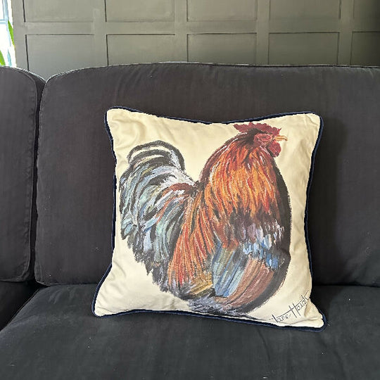 Luxury Rooster Cushion