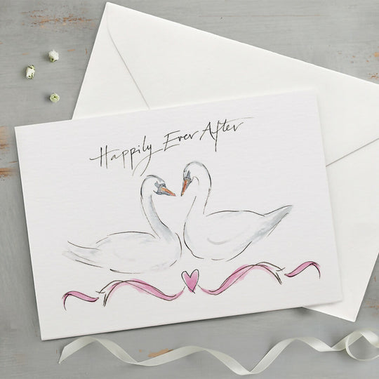'Happily Ever After' Wedding Card