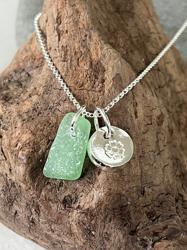 Eco Devon Pendant Necklace - Recycled Silver