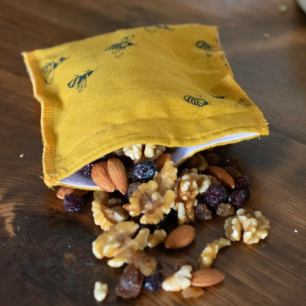 Bee Reusable Snack Bag