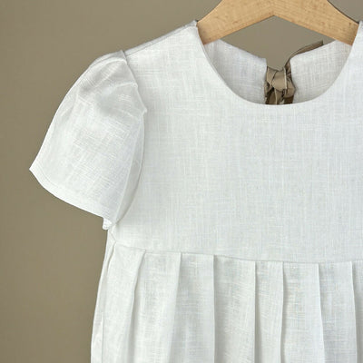 SMOCK_LINEN_PLEAT_DRESS