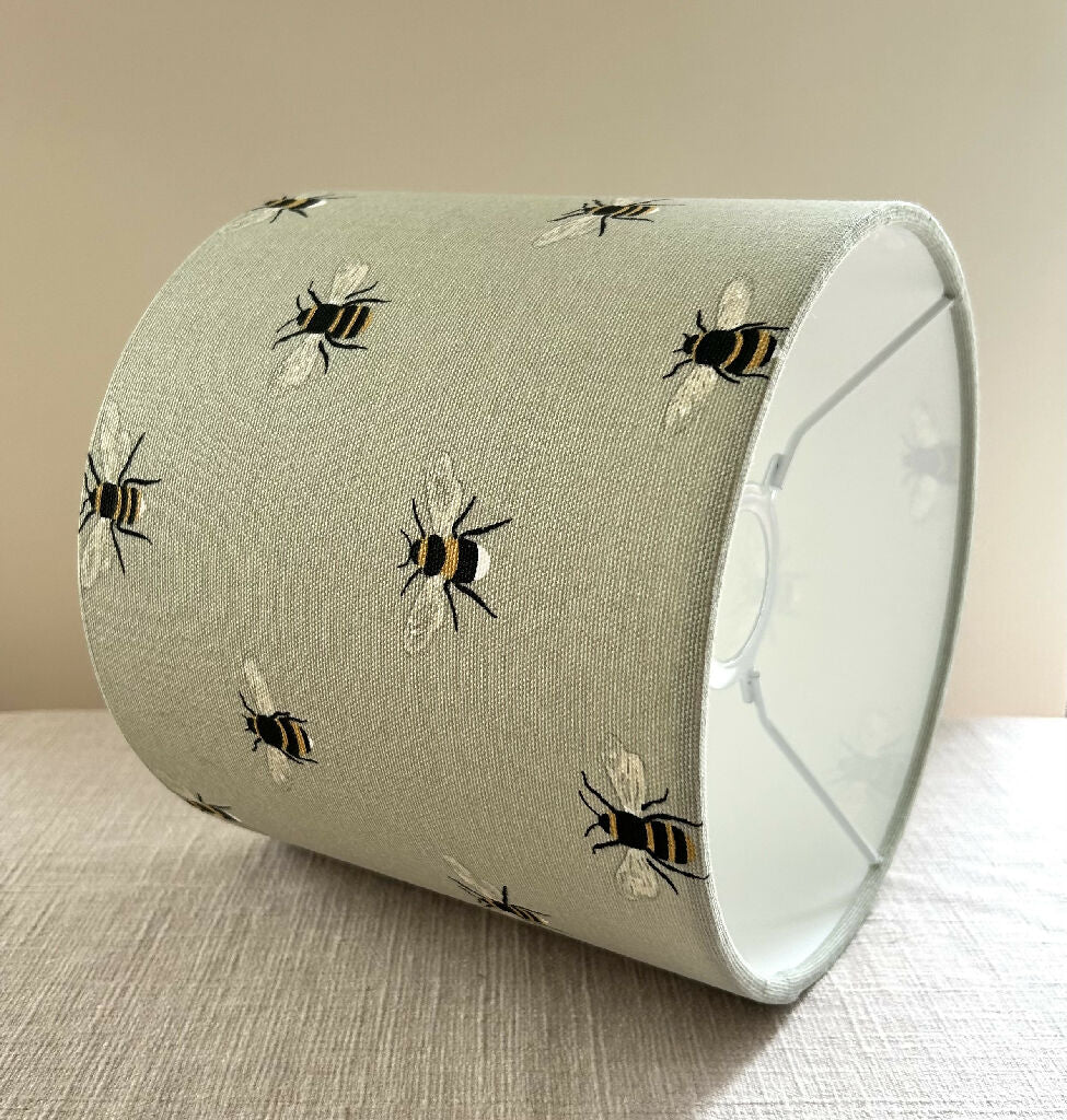 'Sage Bees' Lampshade