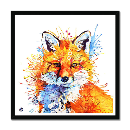 Great Aunt Barbara the Fox Framed Print