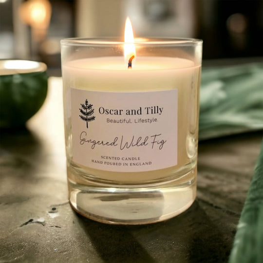 Gingered Wild Fig Luxury Scented Candle