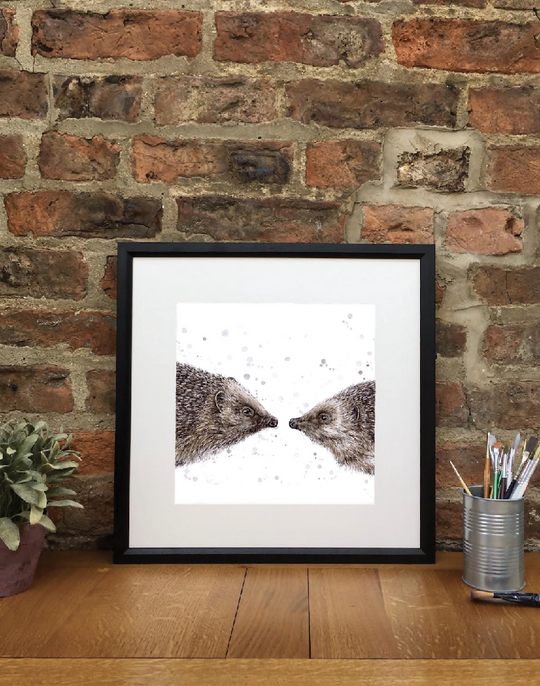 Hogs and Kisses | Signed Limited Edition Print