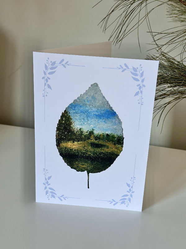 Quiet Welcome A5 Printed Greeting Card