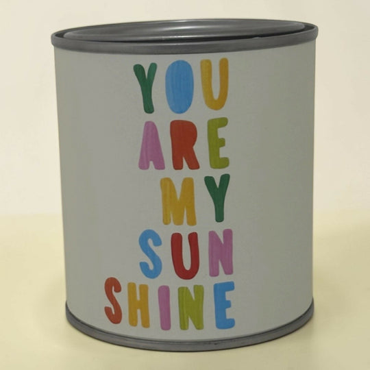 You Are My Sunshine Scented Soy Candle Tin – 220g