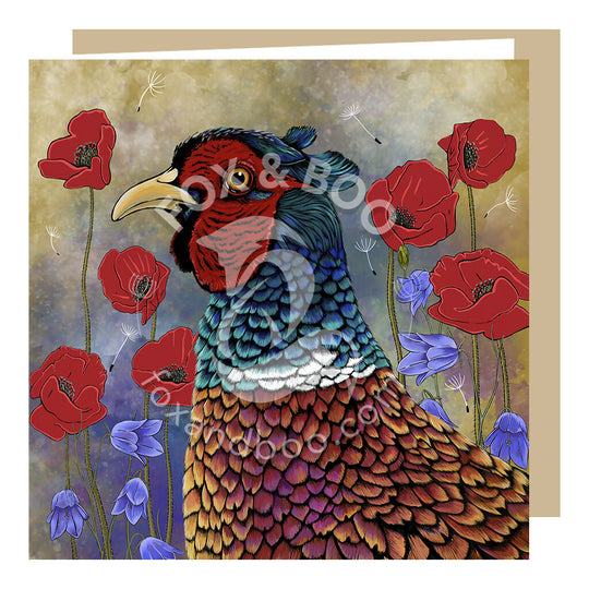 Magnificent Pheasant Greeting Card