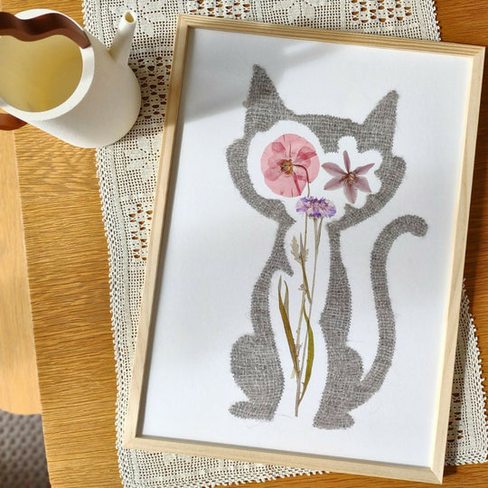 Otto The Cat Art Print