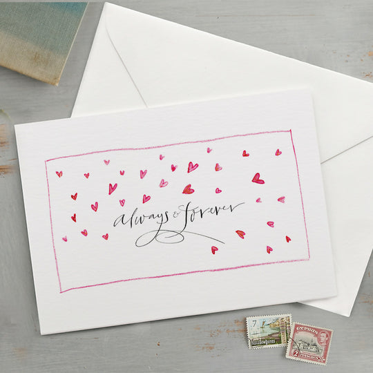 'Always & Forever' Romantic Card