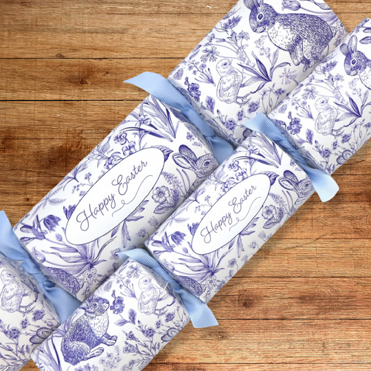 Happy Easter | Easter Toile de Jouy | Cracker Making Craft Kit | Make Your Own