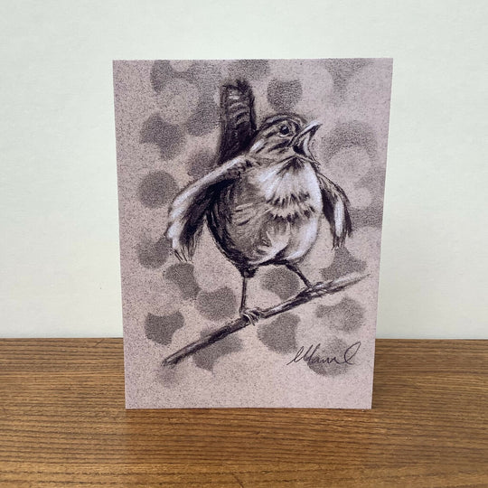 The Crooner Greeting Card