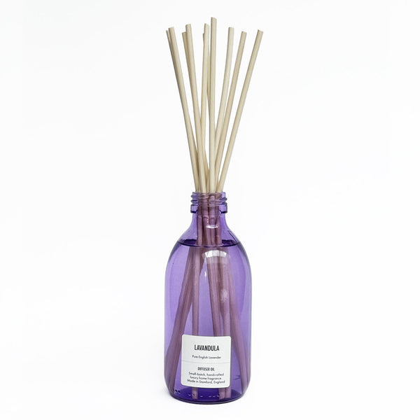 Lavandula - Scented Reed Diffuser (Super-Long Lasting | Plant-based)