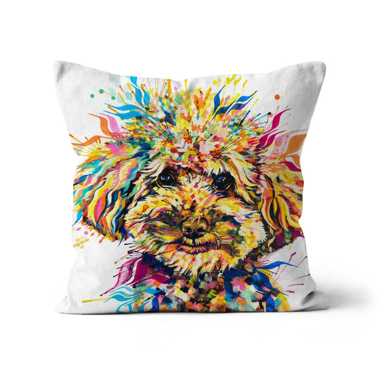 Poodle Woodle Woowoo Cushion