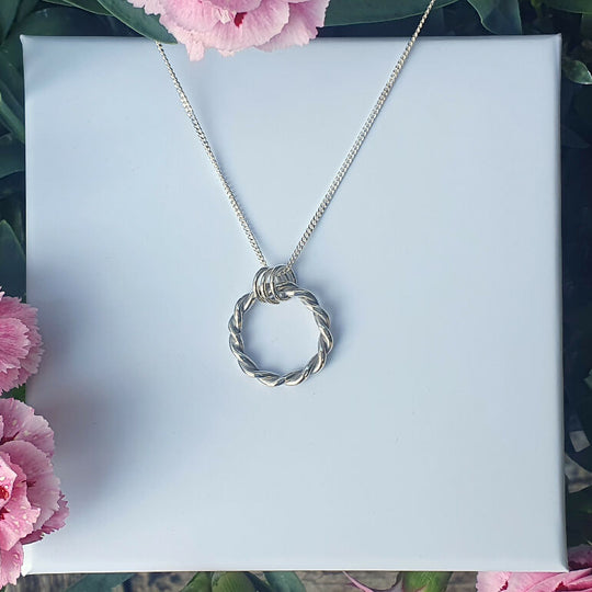 The Forever Entwined | Sterling Silver Necklace