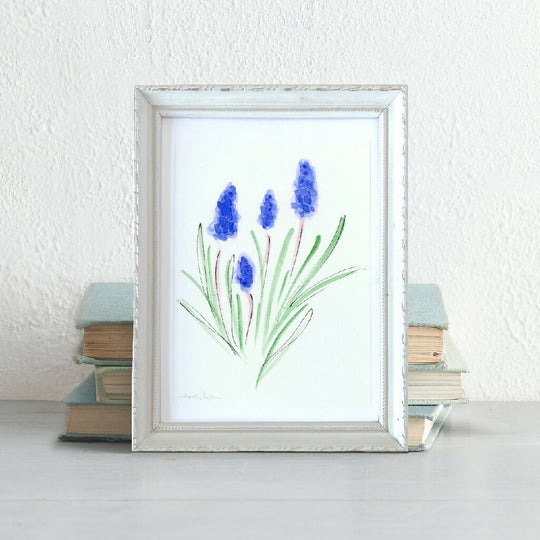 'Muscari' Framed Original Art