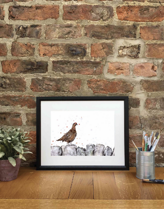 Red Grouse | Signed Limited Edition Print