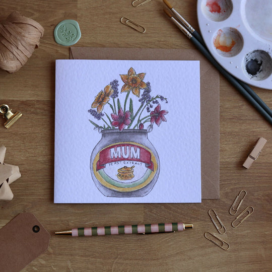 Marmite Mum Greetings Card