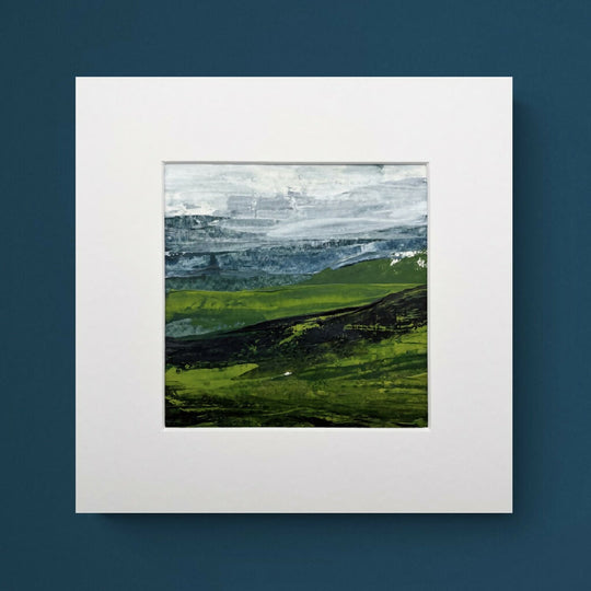 'As the Clouds Descend' Original Seascape Painting