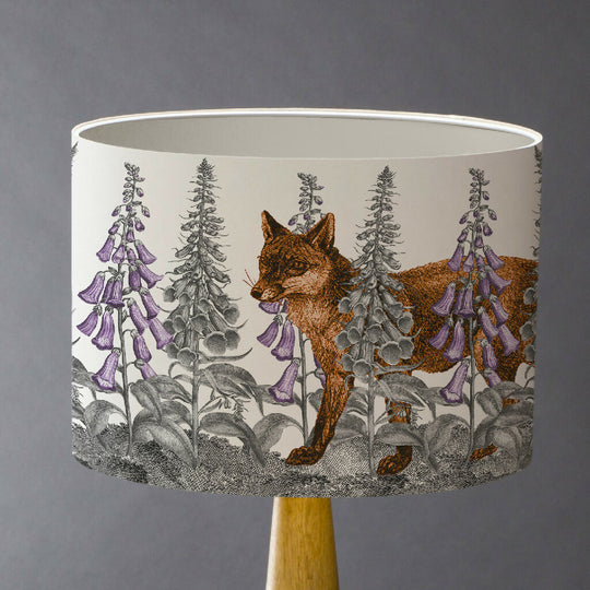 Foxgloves! Lampshade – British Wildlife Collection