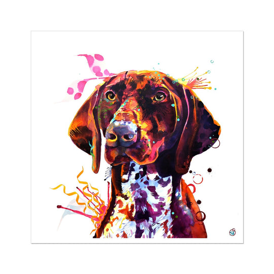 Lola the German Pointer Fine Art Print