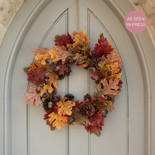 Autumn Oak Wreath