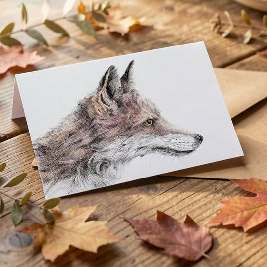 Foxy - A5 Greeting Card