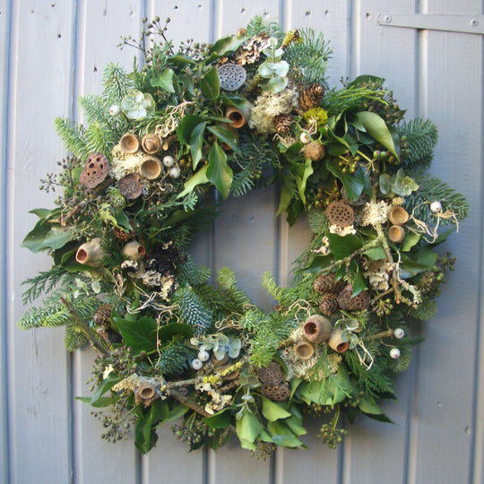 Fresh Winter Forest Christmas Wreath