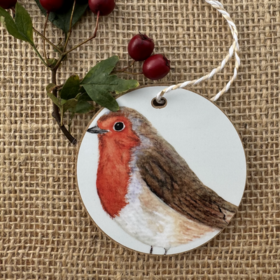 Robin Christmas decoration 2