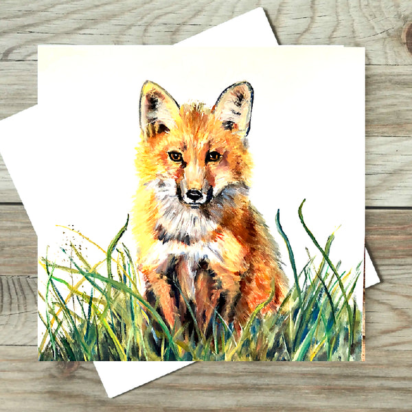 Watching Fox Card