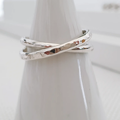 The Crossover | Sterling Silver Ring