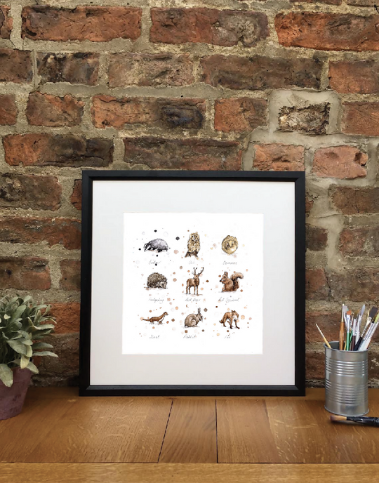 Woodland Wildlife | signed Limited Edition Print