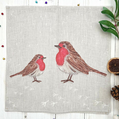 grey robin napkin