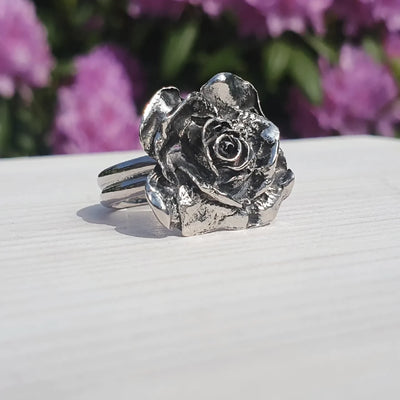 The Garden Rose | Fine and Sterling Silver Ring