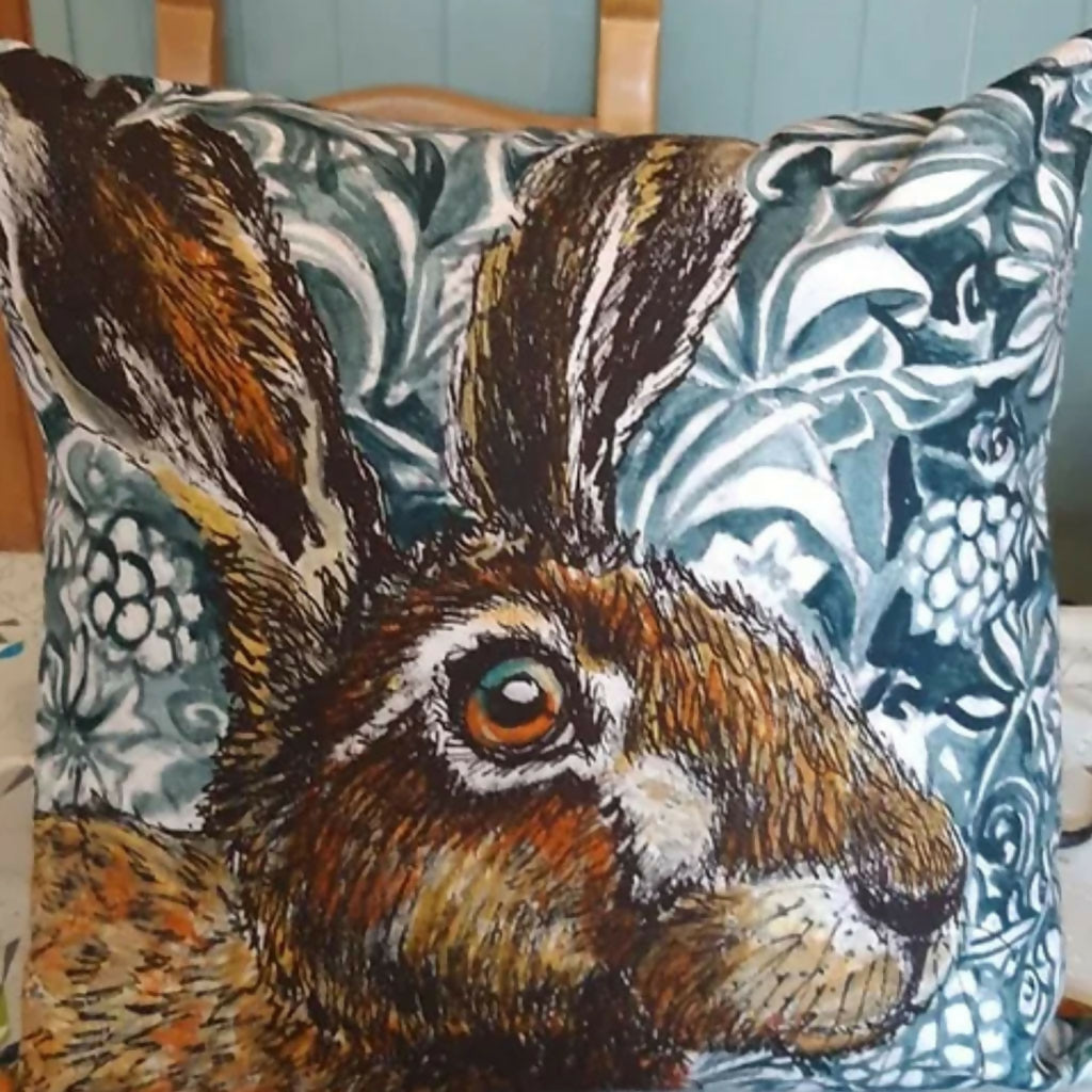 Hare Cushion Cover