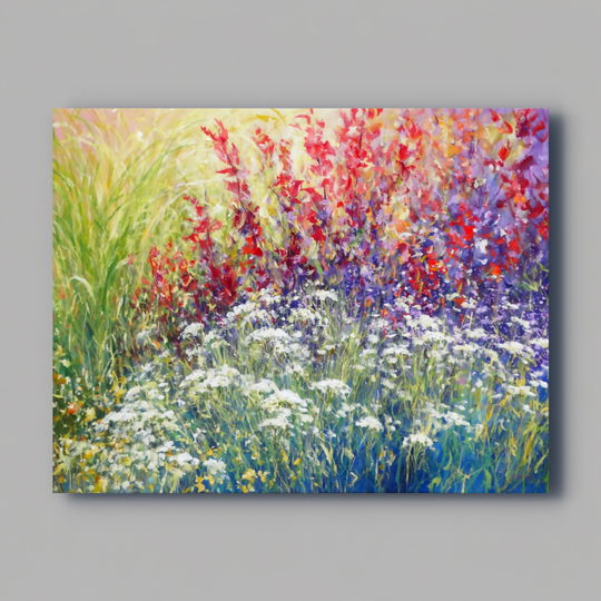 Original painting 'Garden Impressions' by Mariusz Kaldowski