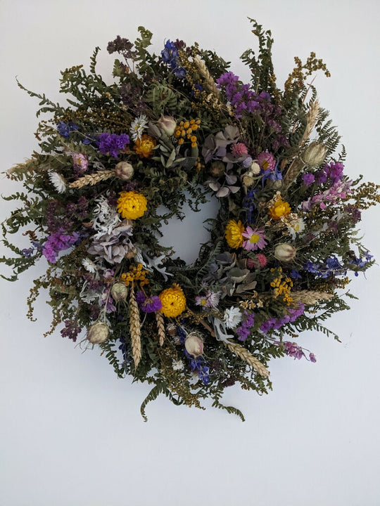 Handcrafted Dried Flower Wreath