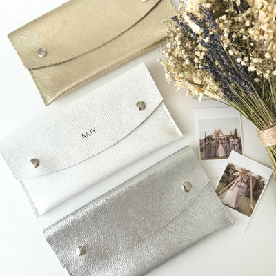 Personalised Bridesmaid Wedding Clutch Bag