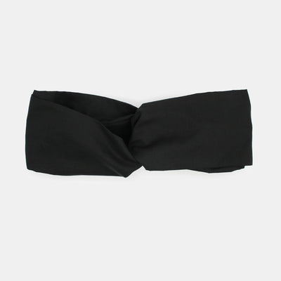 Liberty Twist Headband - Black F Print